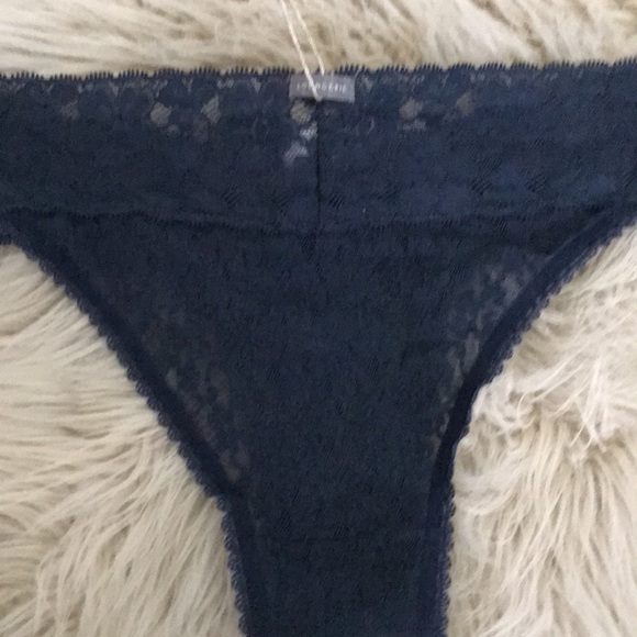 ❤️3X20 NEW - LOUNGERIE Brazil Sweet Lace Dark Blue Bikini Bottom Underwe… - Picture 5 of 13
